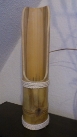Bambuslampe