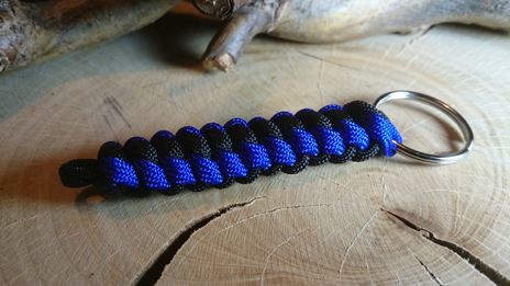 Paracord Schlüsselanhänger West Country Whipping