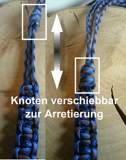 Paracord Schlüsselband / Lanyard